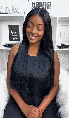 Lace Front Cabelo Humano HD - "Isabella"