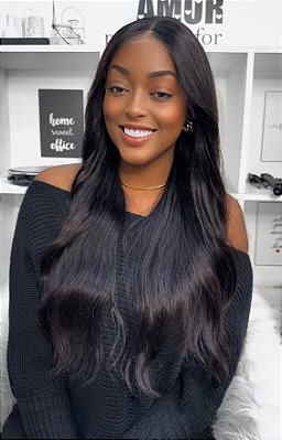 Lace Front Cabelo Humano HD - "Mayara"