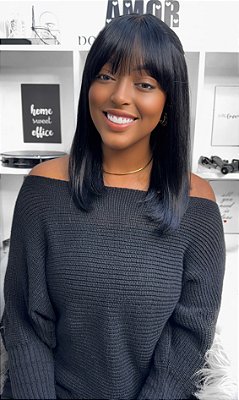 Lace Front Cabelo Humano HD - "Laura"