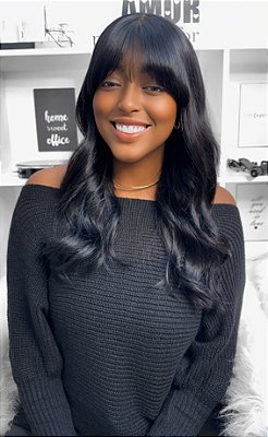 Lace Front Cabelo Humano HD - "Julia"