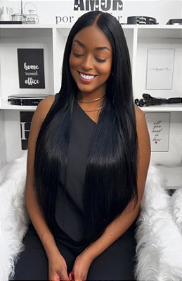 Lace Front Cabelo Humano HD - "Verônica"