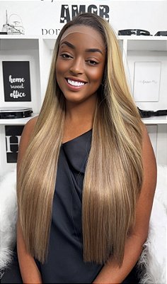 Lace Front - "Mikaela" - REPARTIÇÃO LIVRE