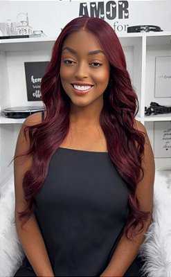 Lace Front Cabelo Humano HD 360° - "Liz"