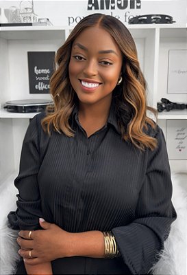 Lace Front Cabelo Humano HD - "Iluminada"