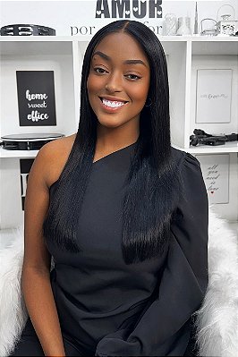 Lace Front Cabelo Humano HD - "Thais"