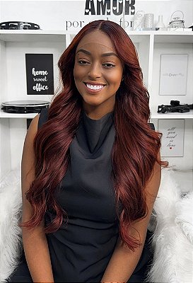 Lace Front Cabelo Humano HD 360° - "Ana Clara"