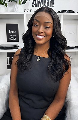 Lace Front Cabelo Humano HD - "Tatiana"