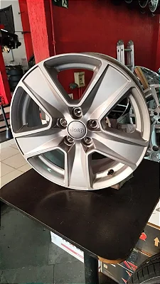 Jogo Roda Jeep 17x7, 40, 5x110, Hp Claro e Semi Nova
