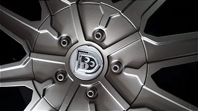 Jogo de Roda Lexani Aro 22 5x112 Bronze Fosca Seminova
