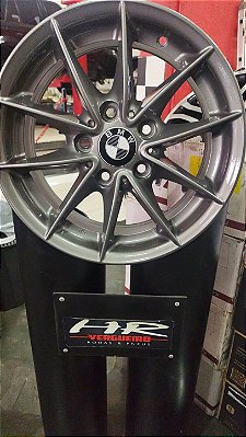 Jogo de Roda BMW Aro 16 5x120 Grafite Brilhante Seminova