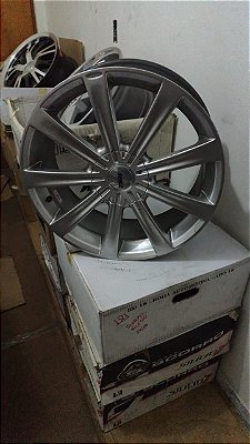 Jogo roda TSW Aro 19 5x100 Hp clara  Semi nova