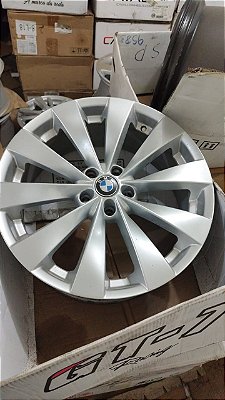 Jogo roda BMW Aro 20 5x120 Prata brilhante Semi novas