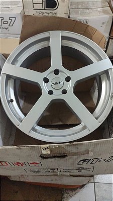Jogo roda panorama Aro 20 5x112 Prata brilhante Novas