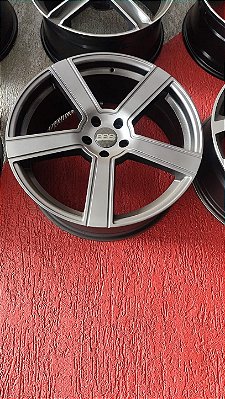 Jogo roda esportiva Aro 20 5x112 Hp escura Semi nova