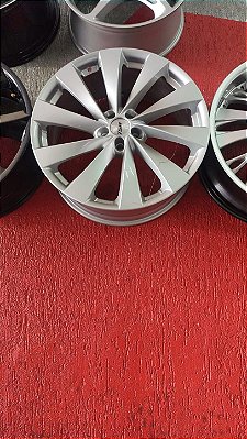 Jogo de rodas TSW Aro 20 5x112 cor Prata brilhante Novas
