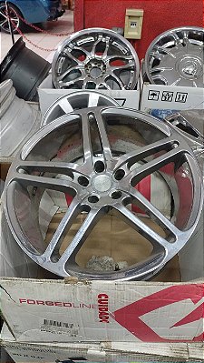 Jogo roda Mangels motion Aro 20 5x114 Cromadas Semi novas