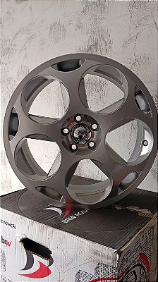 Jogo roda esportiva A17 5x100 Hp clara estado nova