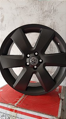 Jogo roda Volks KR Aro 17 5x100 Grafite fosca Novas