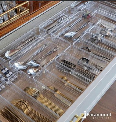 Organizadores de gaveta modular Diamond