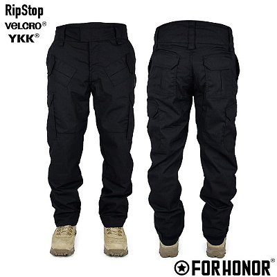 CALÇA COMBAT 911 BLACK - FOR HONOR