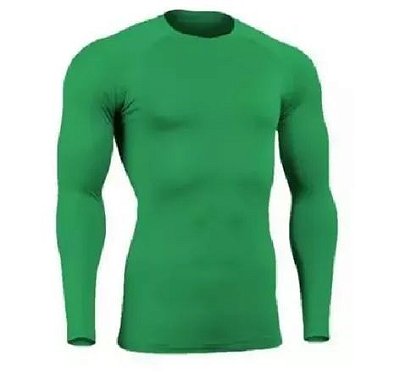 CAMISA PROTEÇÃO SOLAR MASCULINA VERDE