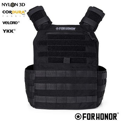 PLATE CARRIER EVOLUTION 2P BLACK - FOR HONOR