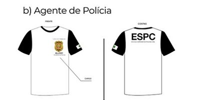 CAMISA CFP PCDF MASCULINA AGENTE