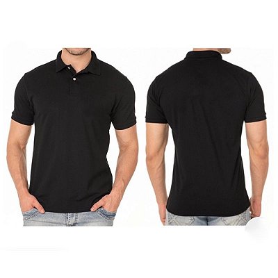 CAMISA POLO PRETA - HEROS