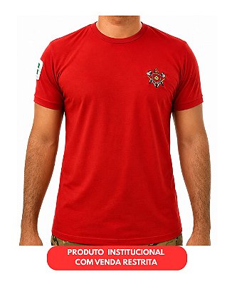 CAMISETA MASCULINA BOMBEIRO MILITAR CBM-DF
