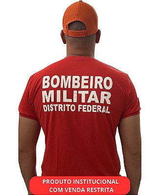 CAMISA MASCULINA BOMBEIRO MILITAR CBM-DF