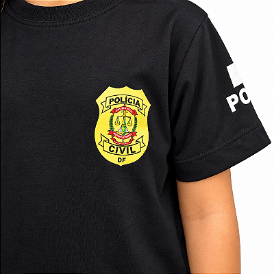 CAMISETA INFANTIL PCDF