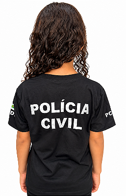 CAMISETA INFANTIL PCDF