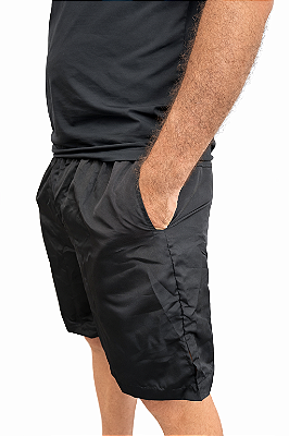 SHORT TACTEL TFM PRETO C/ BOLSO