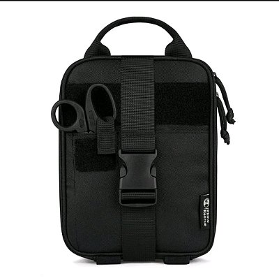 KIT APH TATICO PRETO (primeiros socorros) - RHINO RESCUE