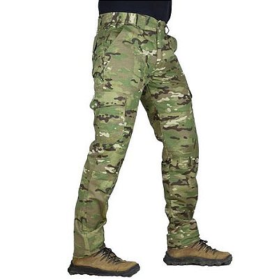 CALÇA TÁTICA MULTICAM - SAFO
