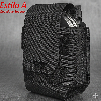 PORTA ALGEMA FECHADO MODULAR PRETO