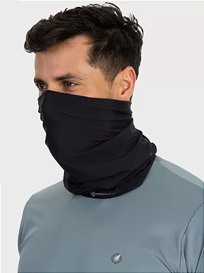 BANDANA TUBE NECK UV50+ PRETA LISA - FOX BOY