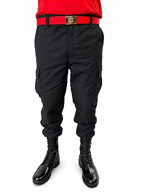 CALÇA MASCULINA PRETA CFP BOMBEIRO
