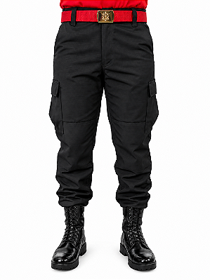 CALÇA MASCULINA PRETA CFP BOMBEIRO