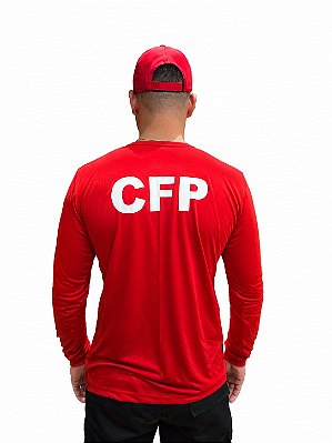 CAMISETA MASCULINA CFP BOMBEIRO DF LONGA