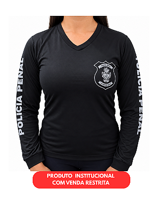 CAMISA MALHA FRIA BASE D´ÁGUA LONGA PPGO FEMININA