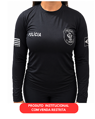 CAMISETA SOLAR LONGA FEMININA PPGO