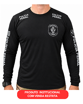 CAMISETA MASCULINA MALHA FRIA LONGA BASE D´ÁGUA PPGO