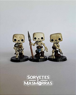 Miniatura de RPG Esqueletos