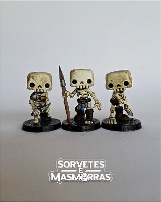 Miniatura de RPG Esqueletos