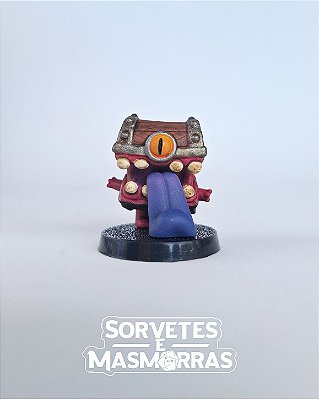 Miniatura de RPG Mímico de Baú
