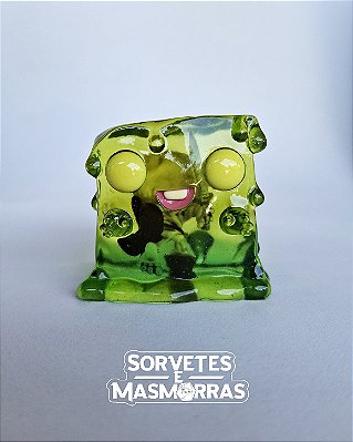 Miniatura de RPG - Cubo Gelatinoso Verde