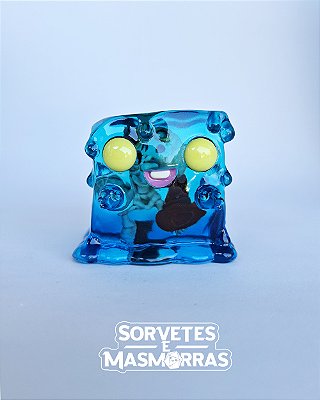Miniatura de RPG - Cubo Gelatinoso Azul
