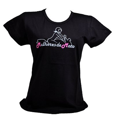 Camiseta Mulheres de Moto