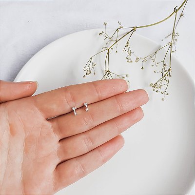 Brinco Chave Prata 925